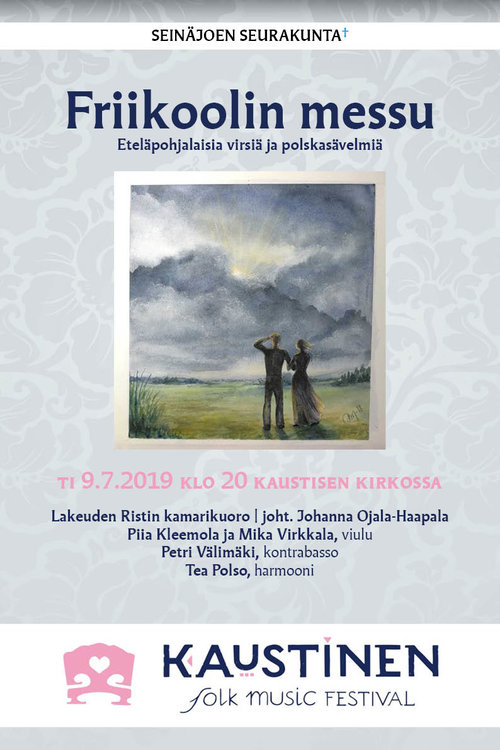 Friikoolin messu Kaustisella -juliste