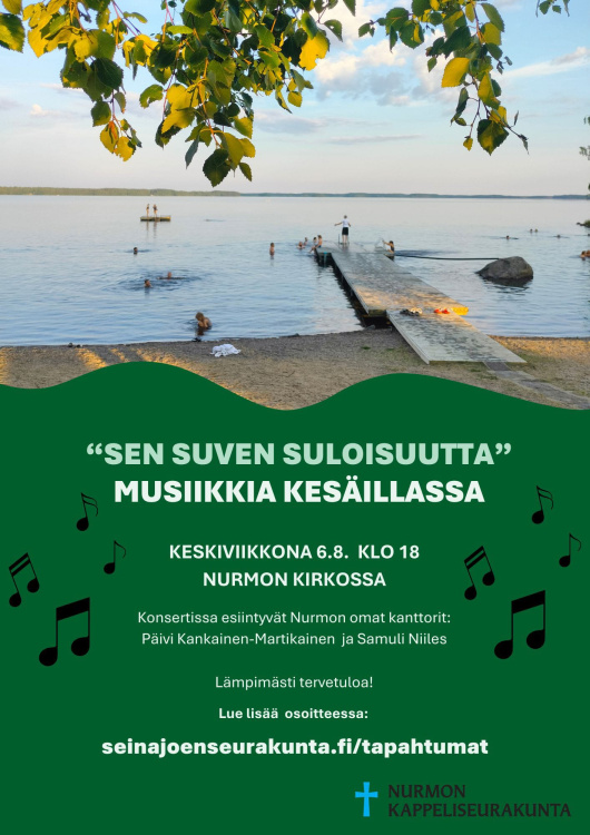 Sen suven suloisuutta - Pihahartauksien päätöskonsertti Mainos