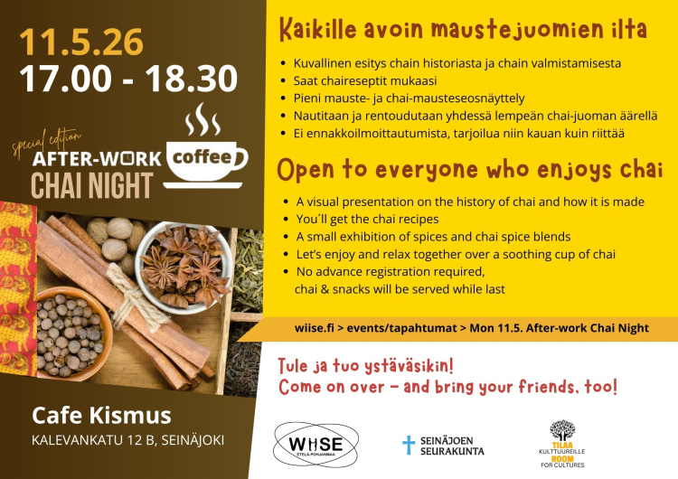 Tapahtuman mainosjuliste