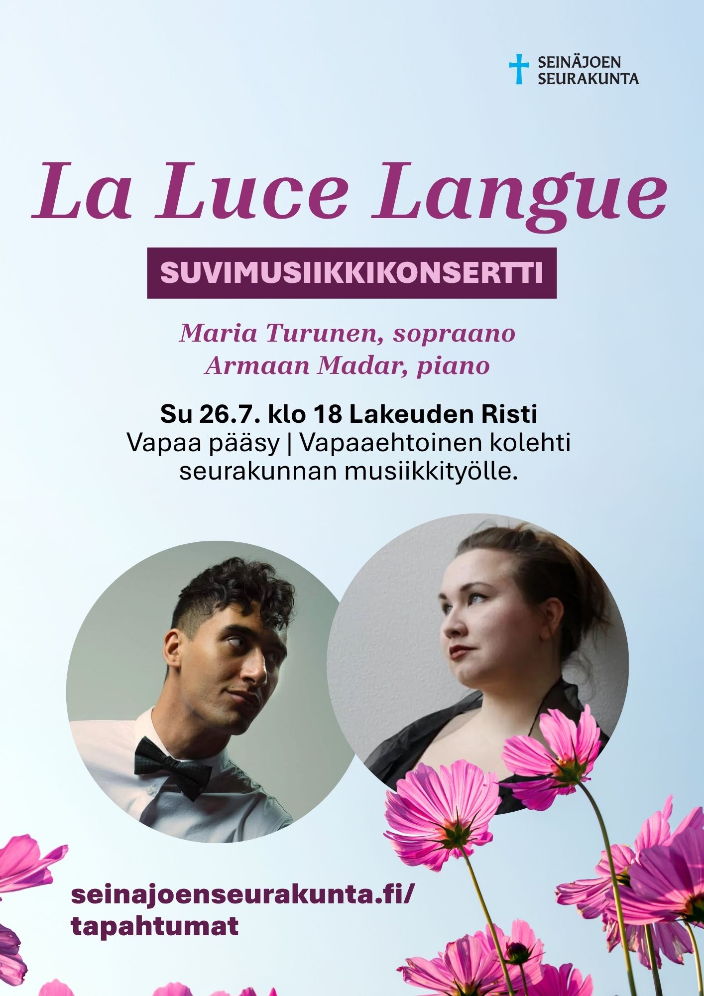 Tapahtuman mainosjuliste